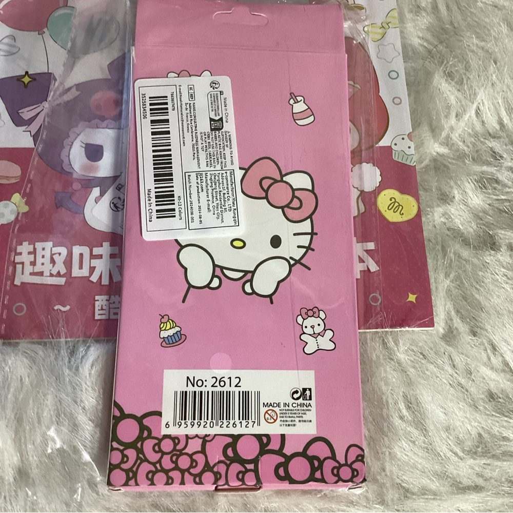 Hello Kitty Bundle of NEW Colored Pencils, Coloring Book & Pencil Cup - Picture 3 of 15